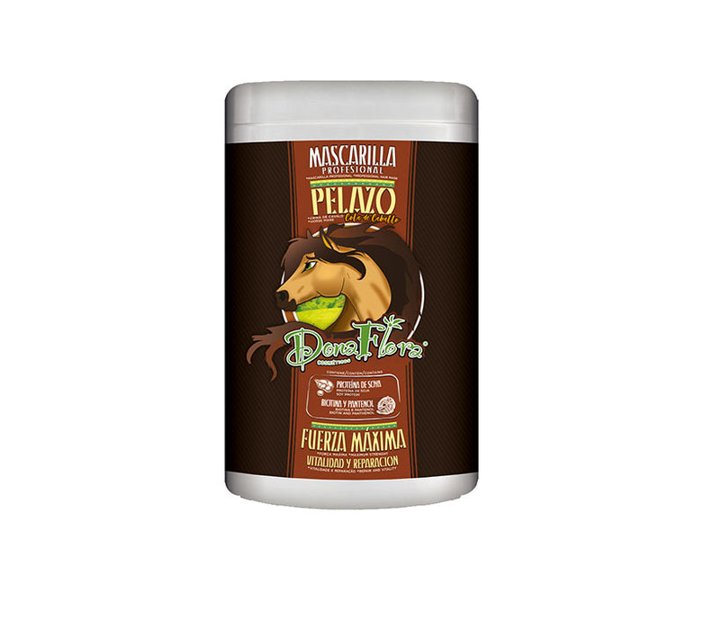 Mascarilla Pelazo Fuerza Máxima 1000ml - Dona Flora - 1