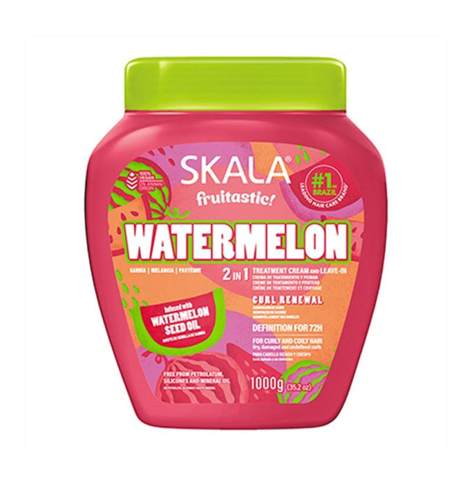 Crema Acondicionadora Sandía - Frutástica 2 en 1 1000 ml - Skala - 1