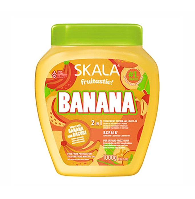 Crema Acondicionadora Banana Frutástica 2 en 1 1000 ml - Skala - 1