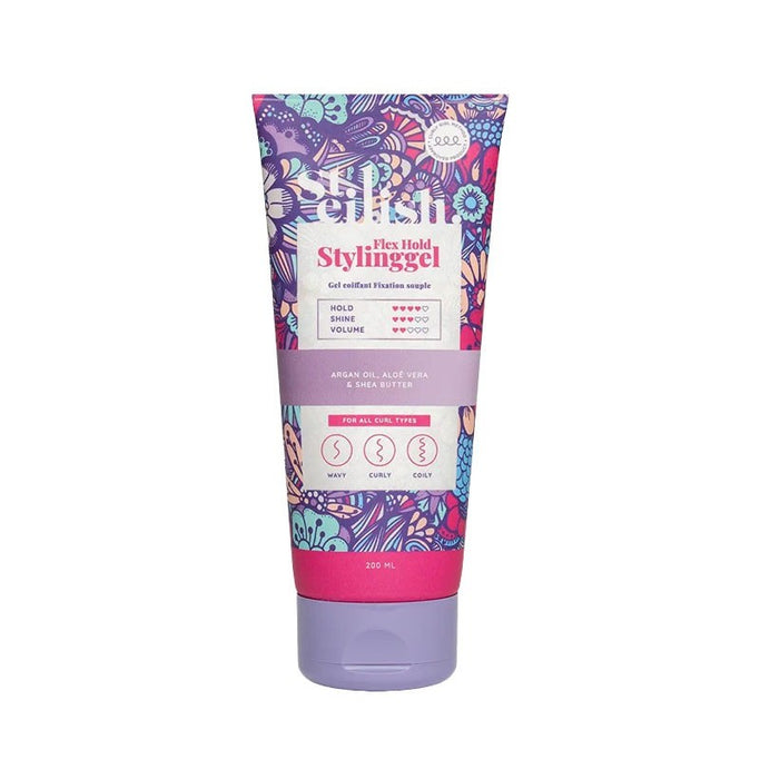 Fijador Flex Hold Curl Styling Gel 200 ml - Steilish - 1