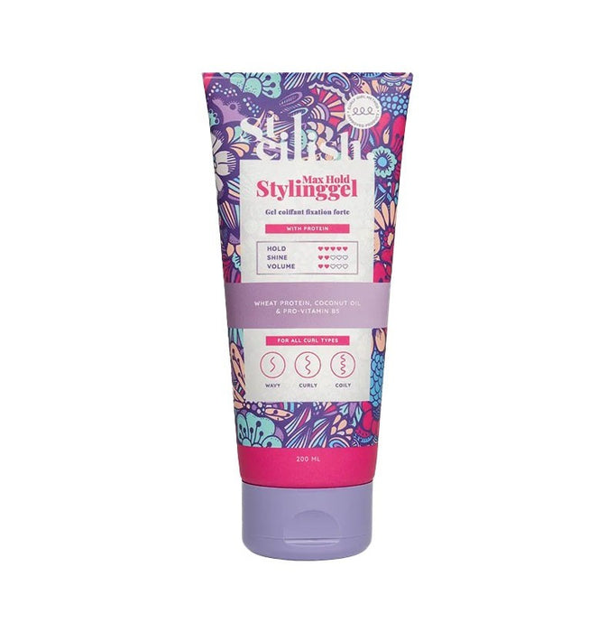 Gel de Peinado Max Hold Curl – 200 ml - Steilish - 1