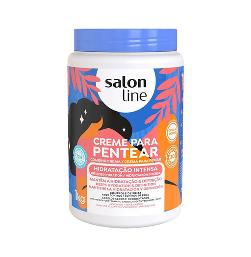 Crema de Peinado  Hidratación Intensa - 1000ml - Salon Line - 1
