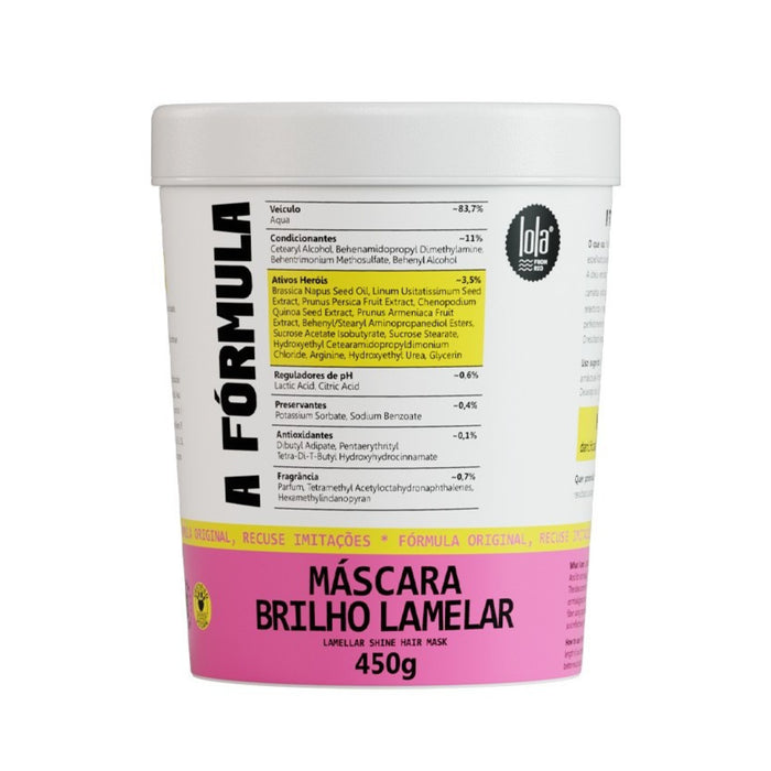 Lola Cosmetics A Fórmula Máscara Capilar 450g - Lola Cosmetics - 1