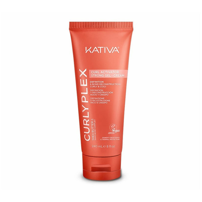 Kativa Curly Plex Curl Activator Strong Gel Cream 240 ml - Kativa - 1