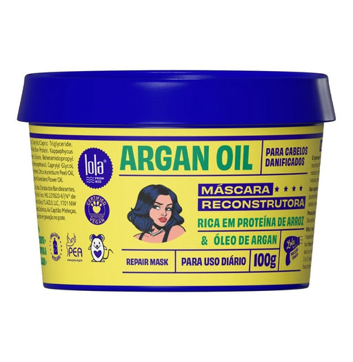 Mascarilla Aceite de Argán 100 g - Lola Cosmetics - 1