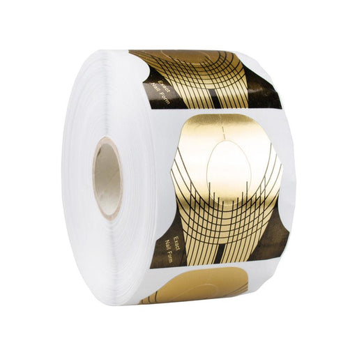 Molde Uñas Porcelana Forma C Rollo 100 Uds - Bifull - 1
