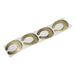 Molde Uñas Porcelana Forma C Rollo 100 Uds - Bifull - 1