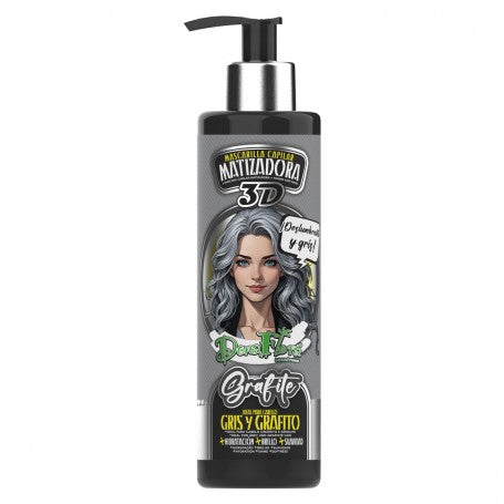 Mascarilla Matizadora de Color – 300 ml – Dona Flora | Tonos Vibrantes y Cuidado Capilar - Dona Flora : Grafite - 1
