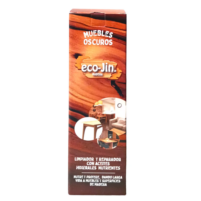 Limpiador y Reparador de Maderas Oscuras 750 ml - Eco-jin - 1