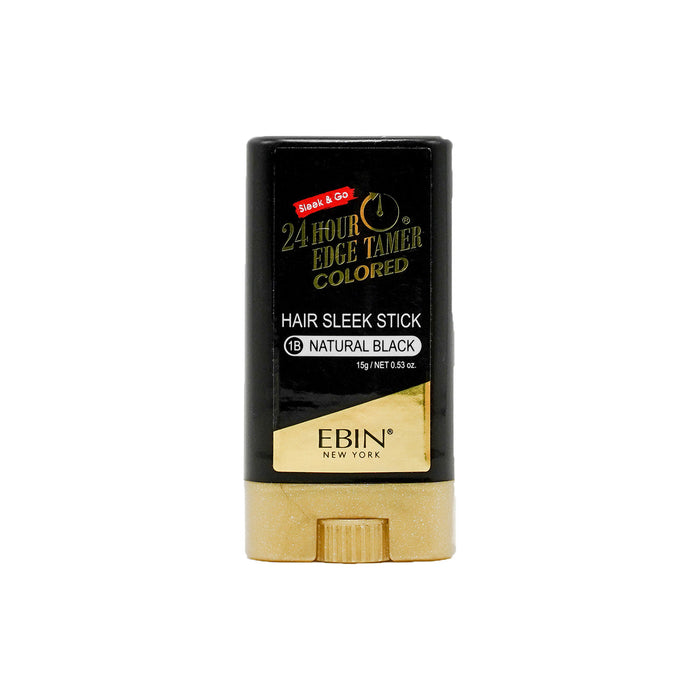 24 Hour Colored Edge Tamer Sleek Stick 15 g - Ebin New York : Natural Black - 1