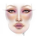 Face Chart Pro - Plantilla de Rostro para Maquillaje - Facechart - 2