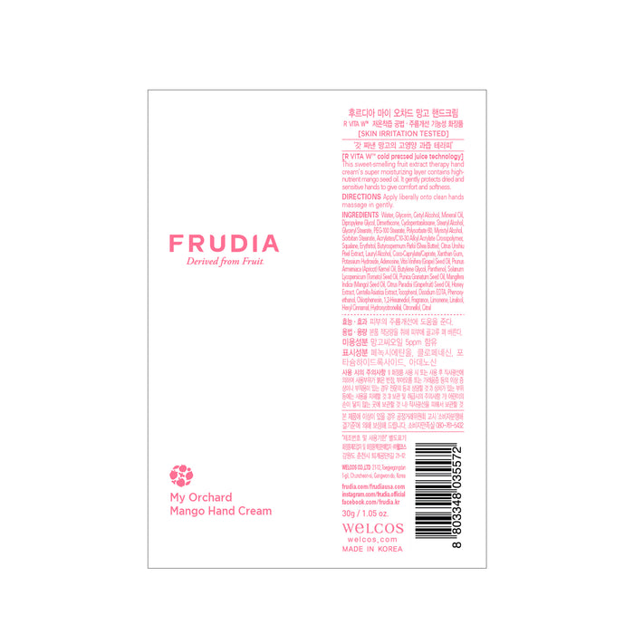 Crema de Manos de Mango - Frudia - 1