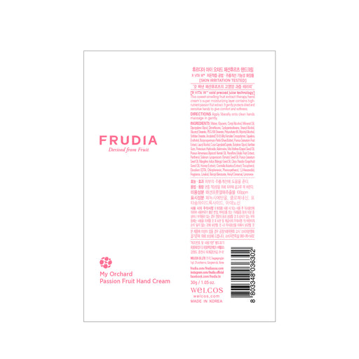 Crema de Manos Frutas de la Pasión - Frudia - 1