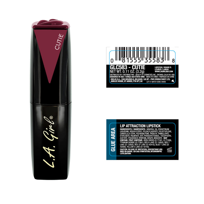 Barra de Labios - Lip Attraction - L.a Girl - L.A. Girl : Cutie - 2