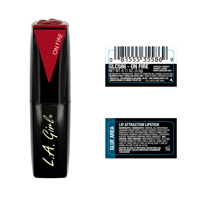 Barra de Labios - Lip Attraction - L.a Girl - L.A. Girl : On Fire - 2