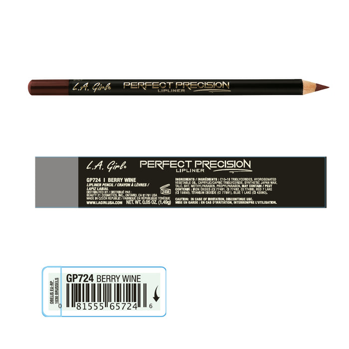 Lápiz de Labios - Perfect Precision - L.A. Girl : Berry Wine - 2