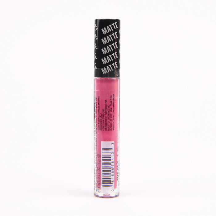 Labial Líquido - Matte Liquid Lip Color - L.A. Colors : Pampered - 2