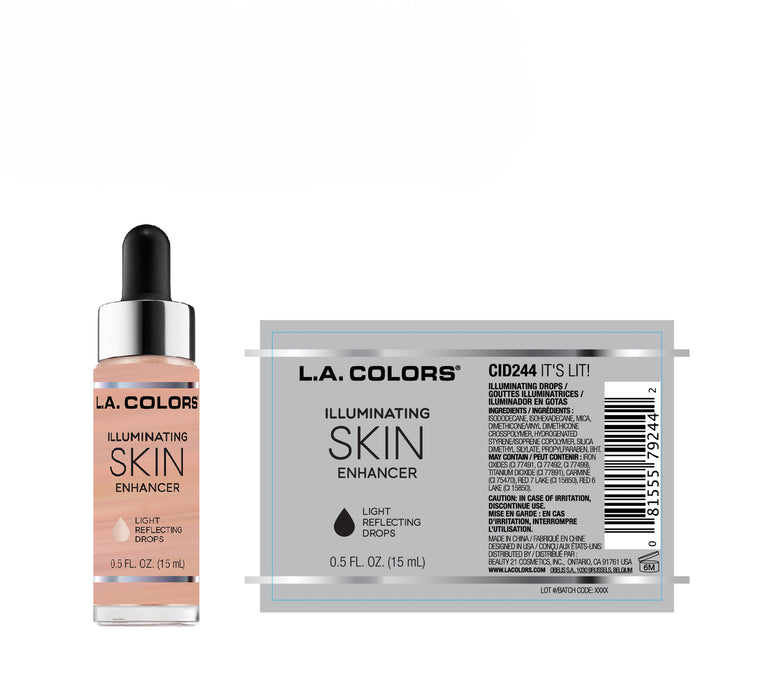 Iluminador Líquido Skin Enhancer - L.A. Colors : Its Lit! - 2