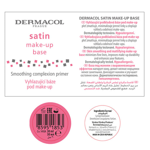 Prebase de Maquillaje Satinada 30 ml - Dermacol - 2