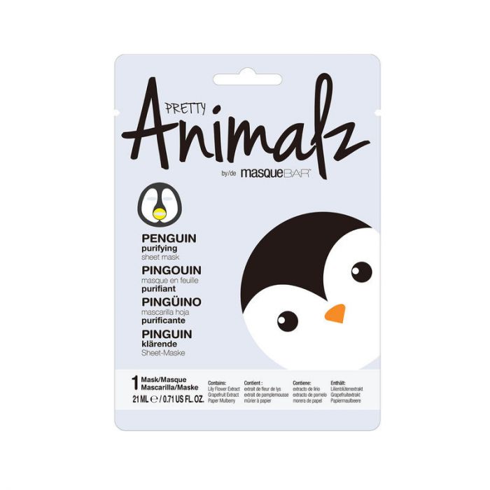 Mascarilla Facial Pingüino Purificante - Animalz - 1
