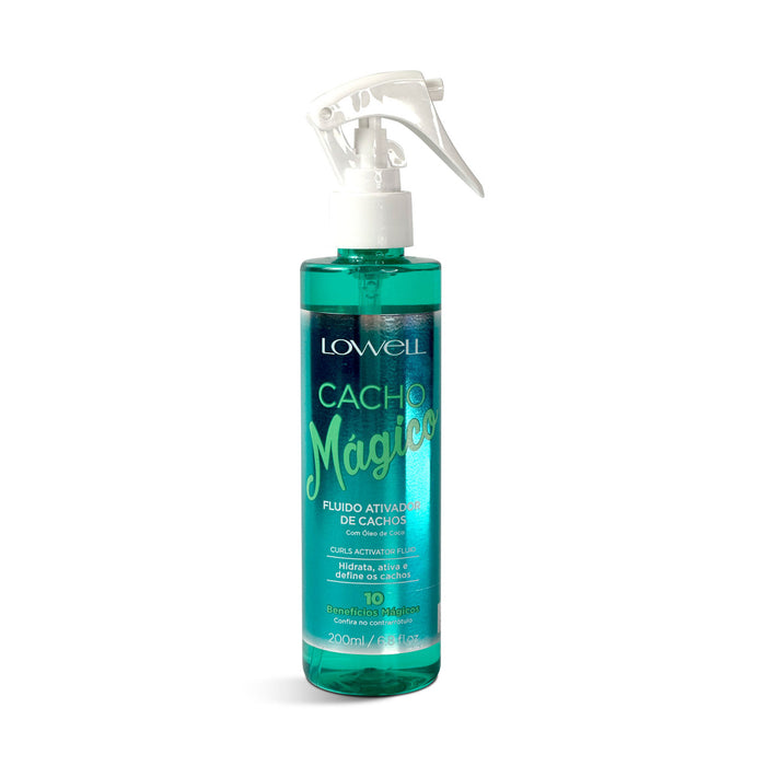 Fluido Activador de Rizos - Cacho Mágico 200ml - Lowell - 1