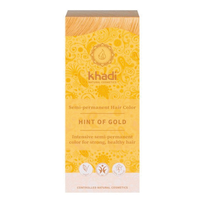 Herbal Color Rubio Toque Dorado 100 gr - Khadi - 1