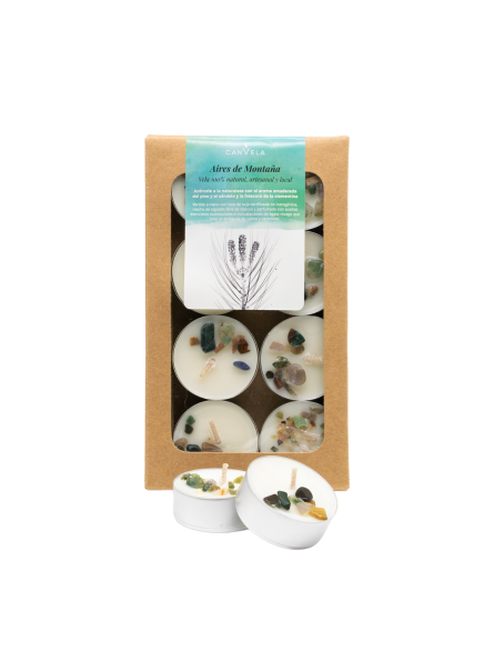 Velas de Té Aromatizadas CanVela - Khadi : Aires de Montaña - 1