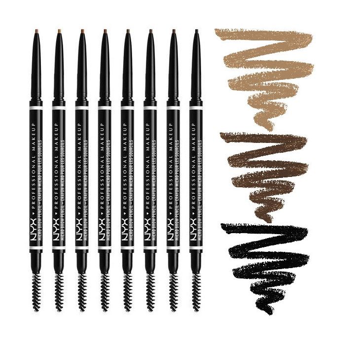 Lápiz para Cejas Micro Brow - Professional Makeup - Nyx : MICRO BROW PNCL - BRUNETTE - 1
