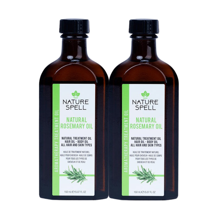 Pack 2 Aceite Romero para Cabello y Piel - Estimulante y Calmante - Nature Spell - 1