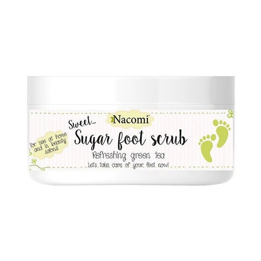Exfoliante para Pies de Azúcar - Refreshing Green Tea - Nacomi - 1