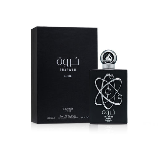 Tharwah Silver Eau de Parfum 100ml - Lattafa - 1