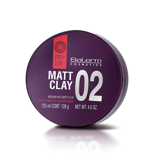 Matt Clay Medium Hold Matte Clay 125 ml - Salerm - 1