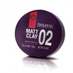 Matt Clay Medium Hold Matte Clay 125 ml - Salerm - 1