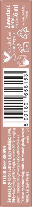 Color Brow Gel - Gel para cejas - 1 unidad - Nam : nr 1 - 2