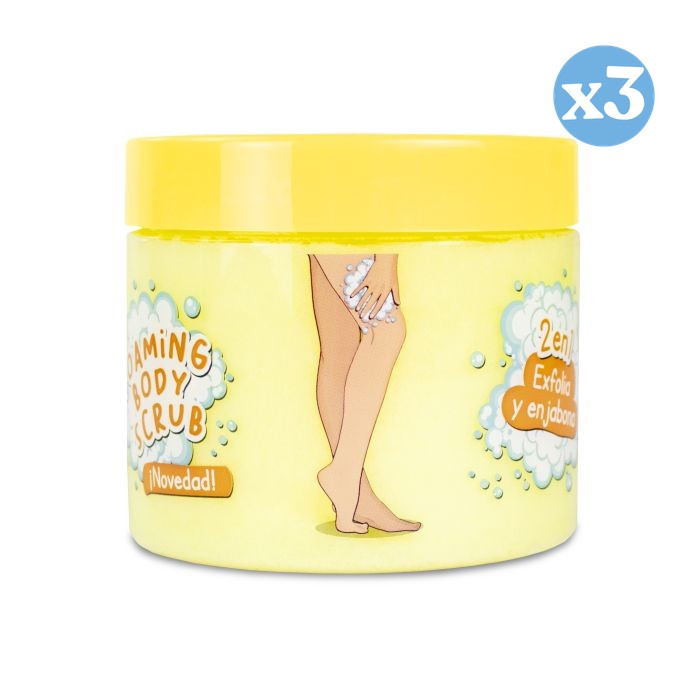 Pack 3x - Exfoliante Corporal 2 en 1 Piña - The Fruit Company - 1