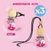 Pack 3x - Ambientador Coche 6,5 ml - Fresa Nata - The Fruit Company - The Fruit Company - 3