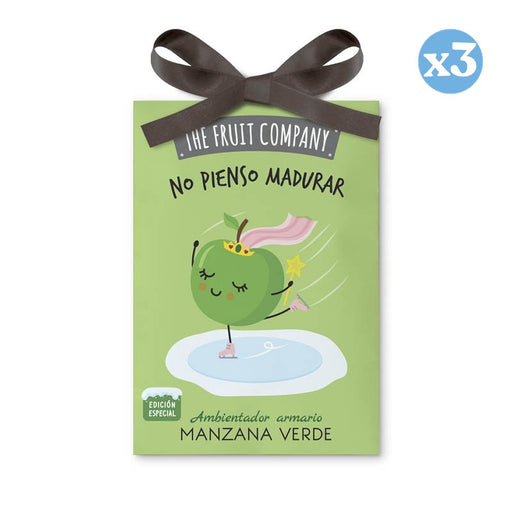 Pack 3x: Ambientador Armario 13 gr - Manzana Verde - The Fruit Company - 1