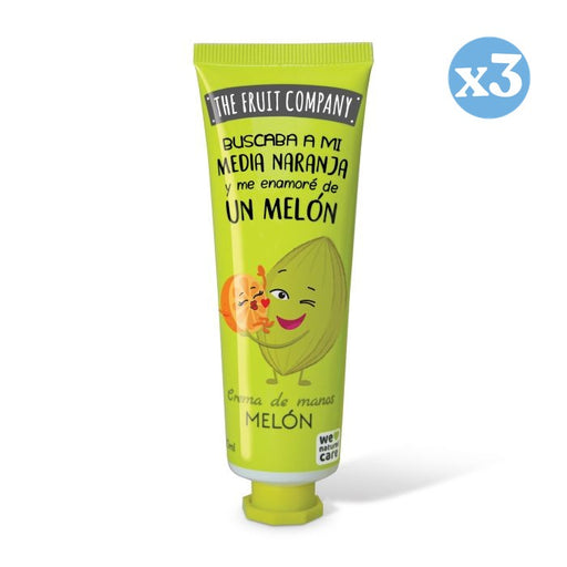 Pack 3x: Crema de Manos 50 ml - Melón - The Fruit Company - 1