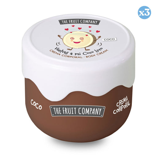 Pack 3x: Crema Corporal Coco - The Fruit Company - 1