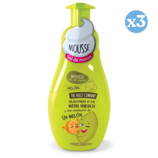 Pack 3x: Jabón de Manos - Gel Mousse Melón - 250 ml - The Fruit Company - 1