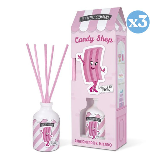 Pack 3x: Ambientador Mikado Candy Edition 40ml - The Fruit Company - 1