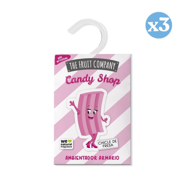 Pack 3x - Armario Chicle de Fresa - Candy Edition - The Fruit Company - 1
