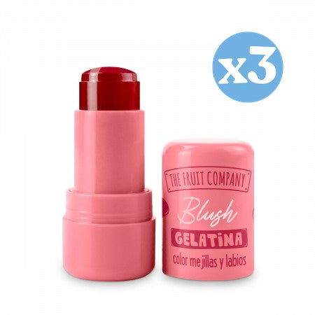 Pack 3x: Colorete en Gelatina para Labios y Mejillas - The Fruit Company - 1