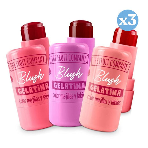 Pack 3x: Colorete en Gelatina para Labios y Mejillas - The Fruit Company - 1