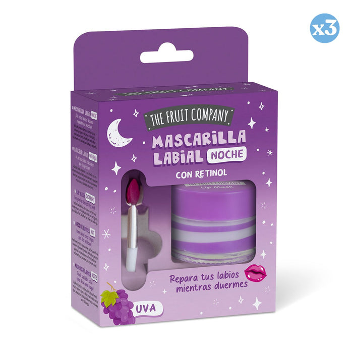Pack 3x - Mascarilla Labial Uva – Retinol 12ml - The Fruit Company - 1