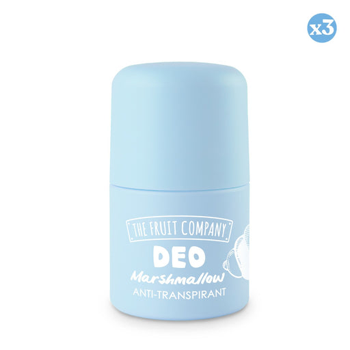 Pack 3x - DEO ROLL ON NUBE COLORES ANTITRANSPIRANTE SOFT TOUCH - The Fruit Company - 1