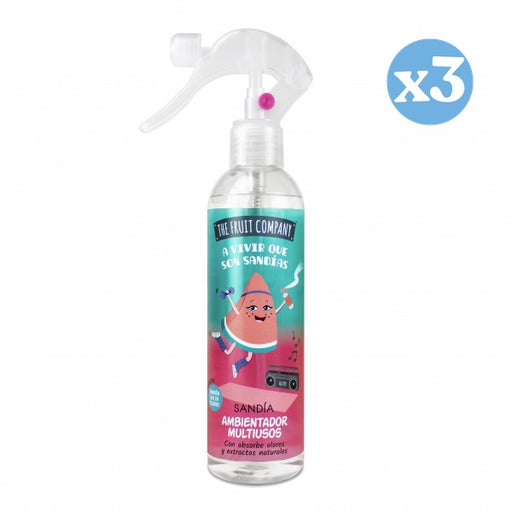Pack 3x: Ambientador Spray Multiusos - The Fruit Company - 1