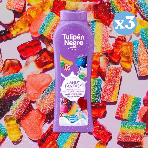 Pack 3x - Gel candy fantasy gourmand intensity - Tulipan Negro - 3