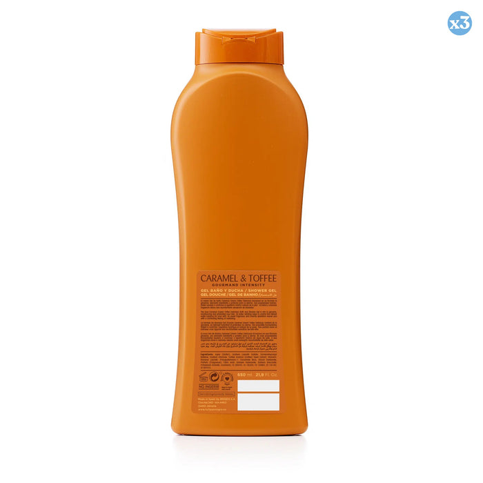 Pack 3x - Gel de baño caramel cream toffee - Tulipan Negro - 2