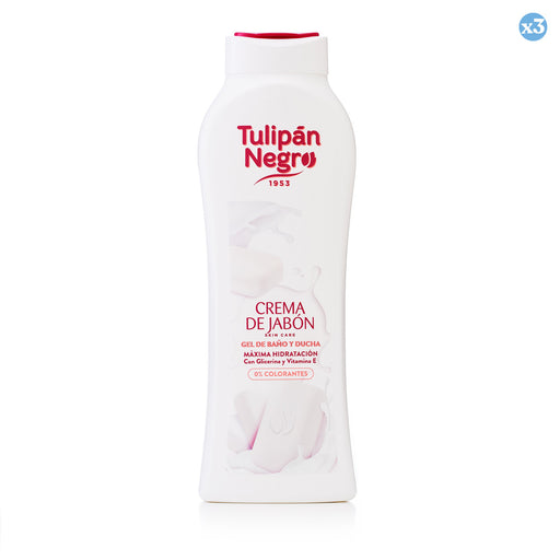 Pack 3x: Gel de Baño - Crema de Jabón - Tulipan Negro - 1